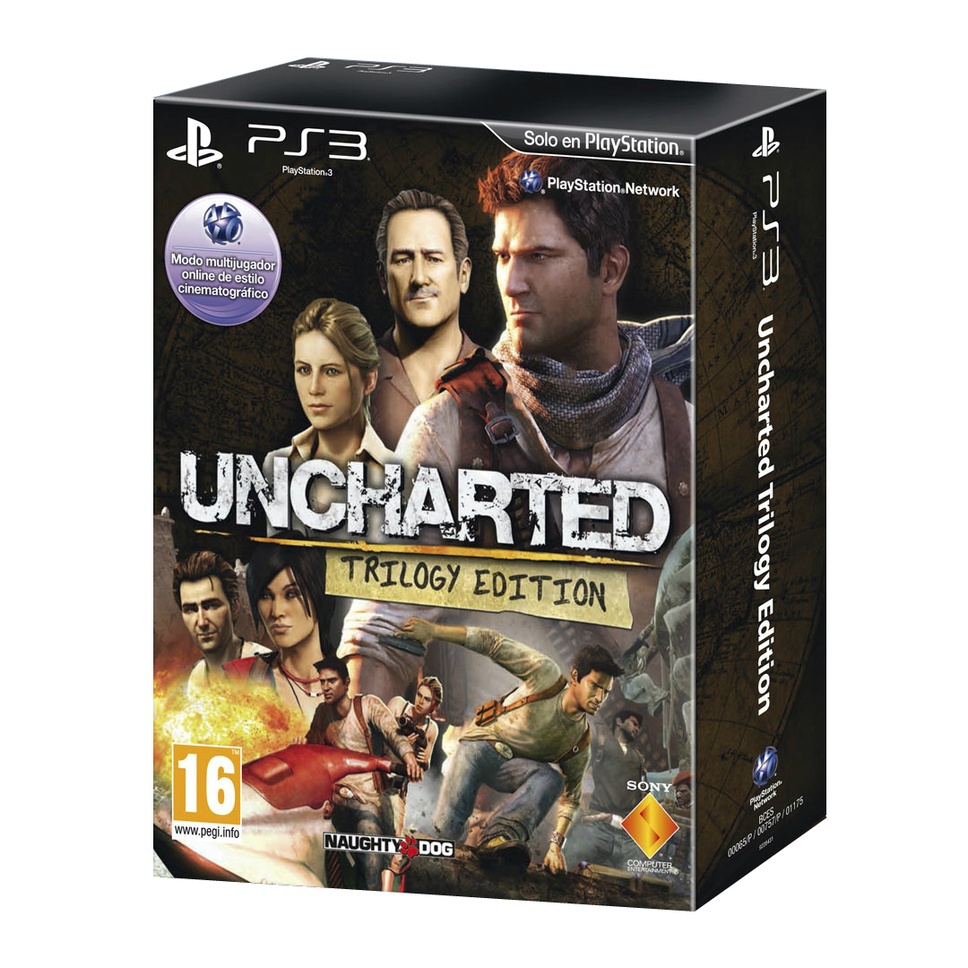 PlayStation 3 game Uncharted Trilogy, 711719224334